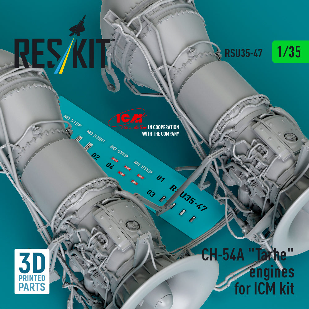 ResKit RSU35-0047 1:35 Sikorsky CH-54A Tarhe engines