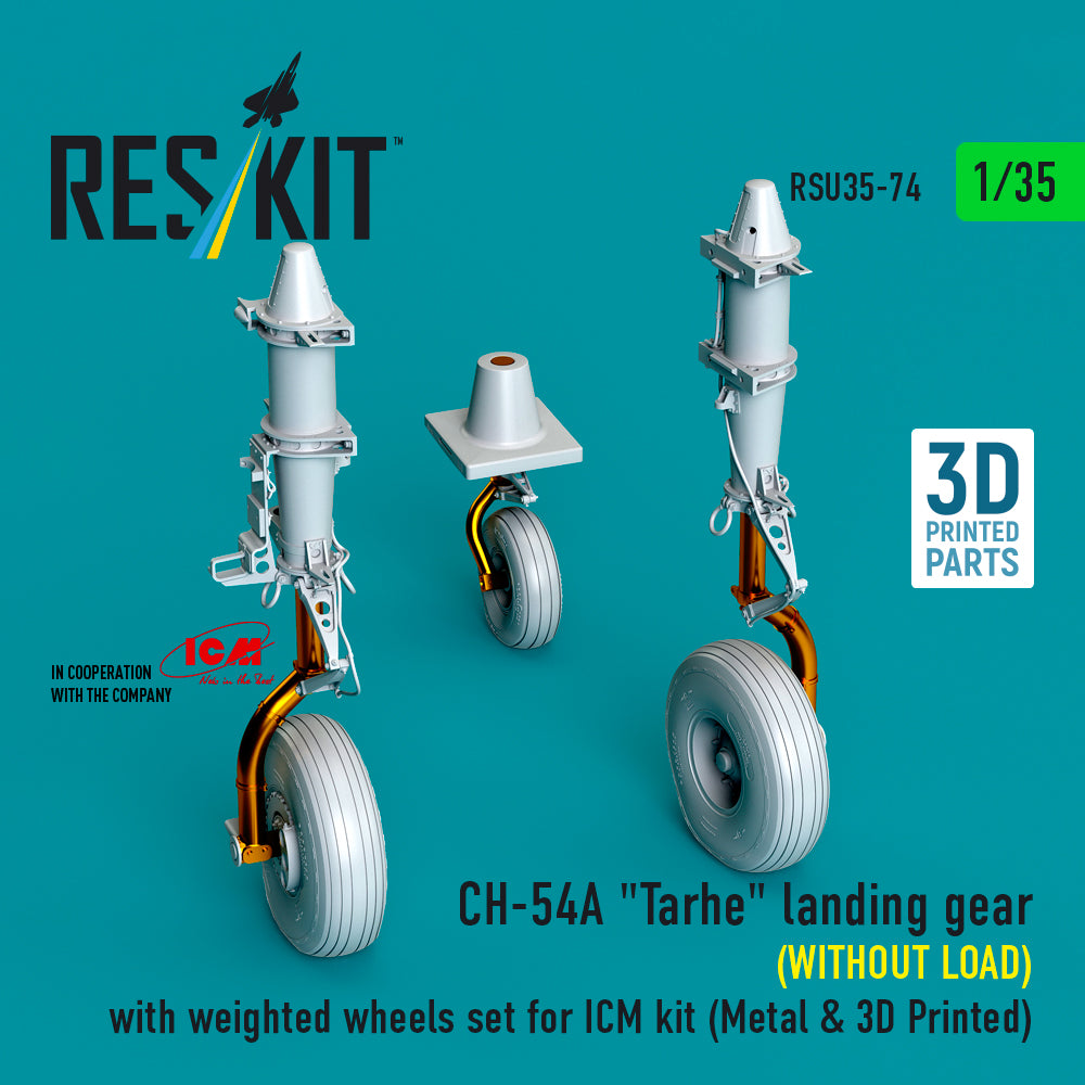 ResKit RSU35-0074 1:35 Sikorsky CH-54A "Tarhe" landing gear