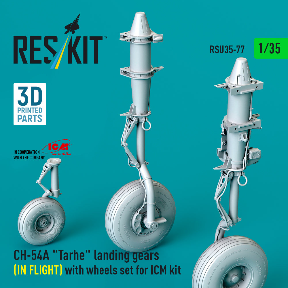 ResKit RSU35-0077 1:35 Sikorsky CH-54A "Tarhe" landing gear