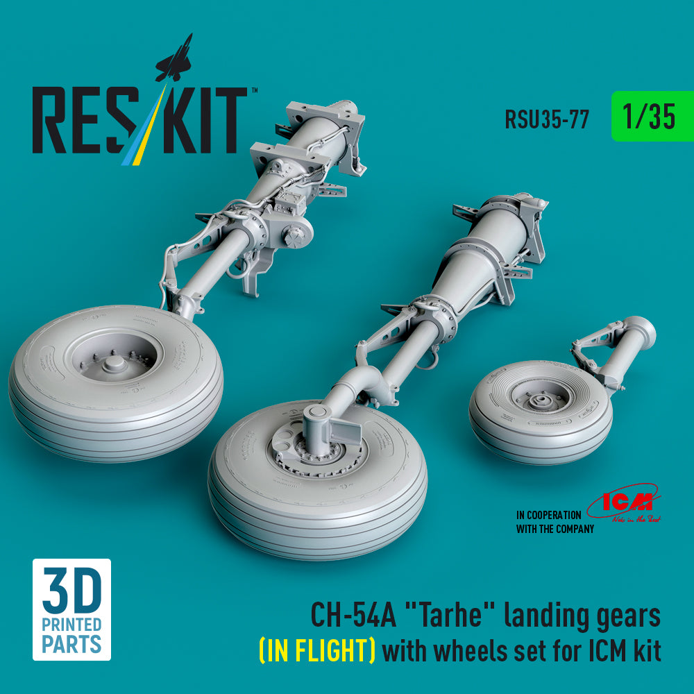 ResKit RSU35-0077 1:35 Sikorsky CH-54A "Tarhe" landing gear