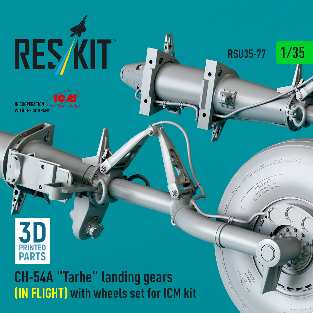 ResKit RSU35-0077 1:35 Sikorsky CH-54A "Tarhe" landing gear