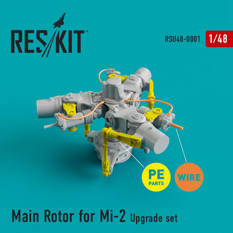 ResKit RSU48-0001 1:48 Main Rotor for Mil Mi-2