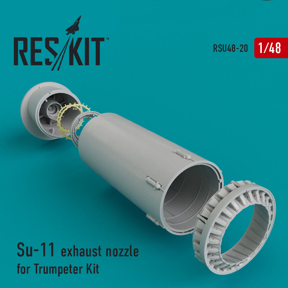ResKit RSU48-0020 1:48 Sukhoi Su-11 exhaust nozzle
