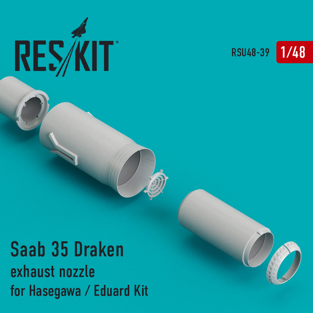 ResKit RSU48-0039 1:48 Saab J-35 Draken exhaust nozzle