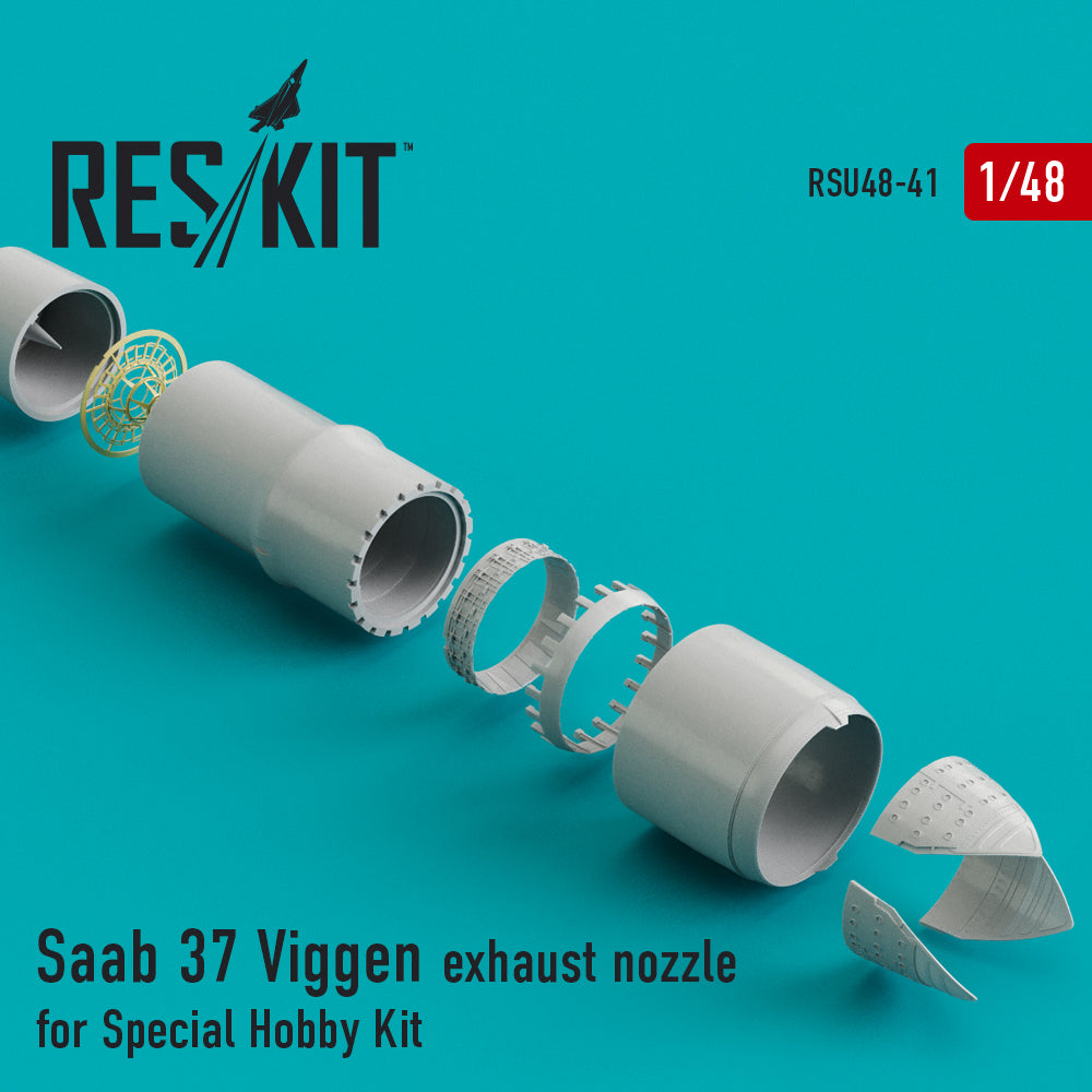 ResKit RSU48-0041 1:48 Saab JA-37 'Viggen' exhaust nozzle