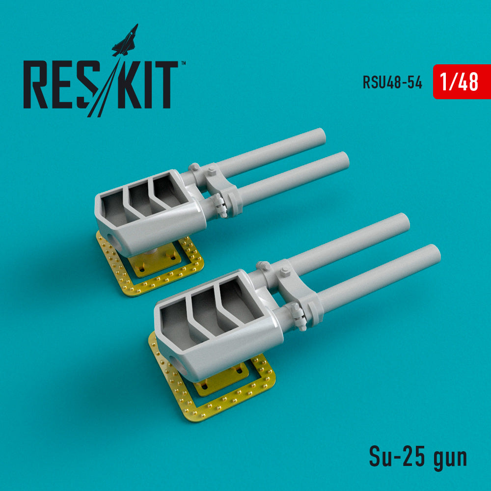 ResKit RSU48-0054 1:48 Sukhoi Su-25 gun