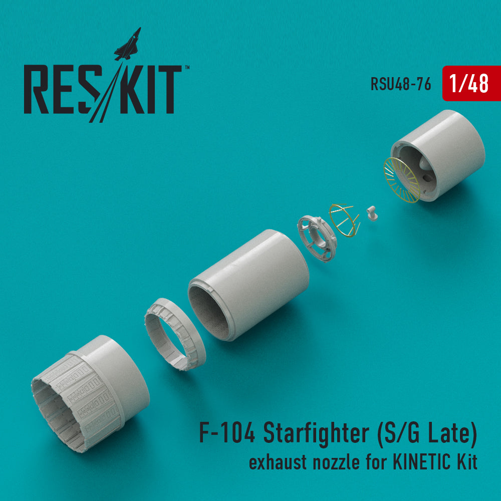 ResKit RSU48-0076 1:48 Lockheed F-104 Starfighter