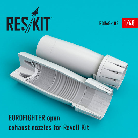 ResKit RSU48-0108 1:48 Eurofighter EF-2000A Typhoon open exhaust nozzles