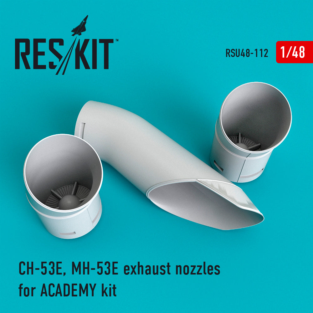 ResKit RSU48-0112 1:48 Sikorsky CH-53E, MH-53E exhaust nozzles