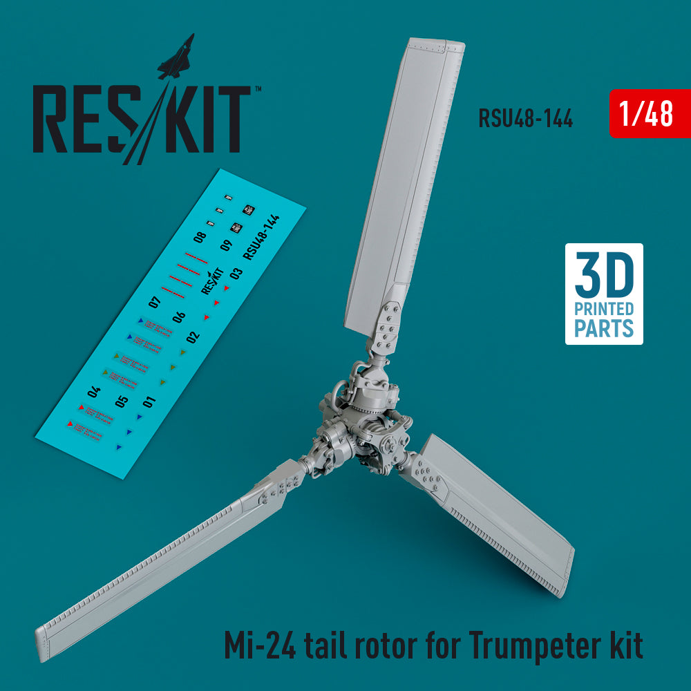 ResKit RSU48-0144 1:48 Mil Mi-24 tail rotor