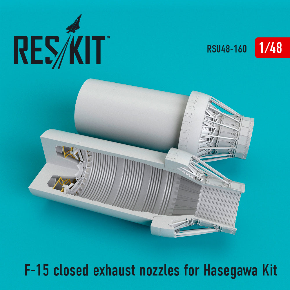 ResKit RSU48-0160 1:48 McDonnell F-15 Eagle closed exhaust nozzles