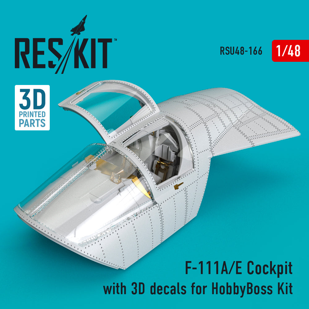 ResKit RSU48-0166 1:48 General-Dynamic F-111A/E Cockpit with