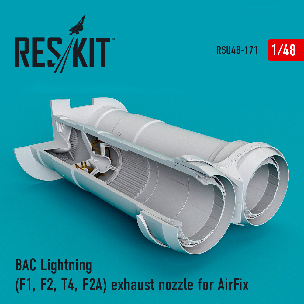 ResKit RSU48-0171 1:48 BAC/EE Lightning F.1, F.2 T.4 F.2A exhaust nozzle
