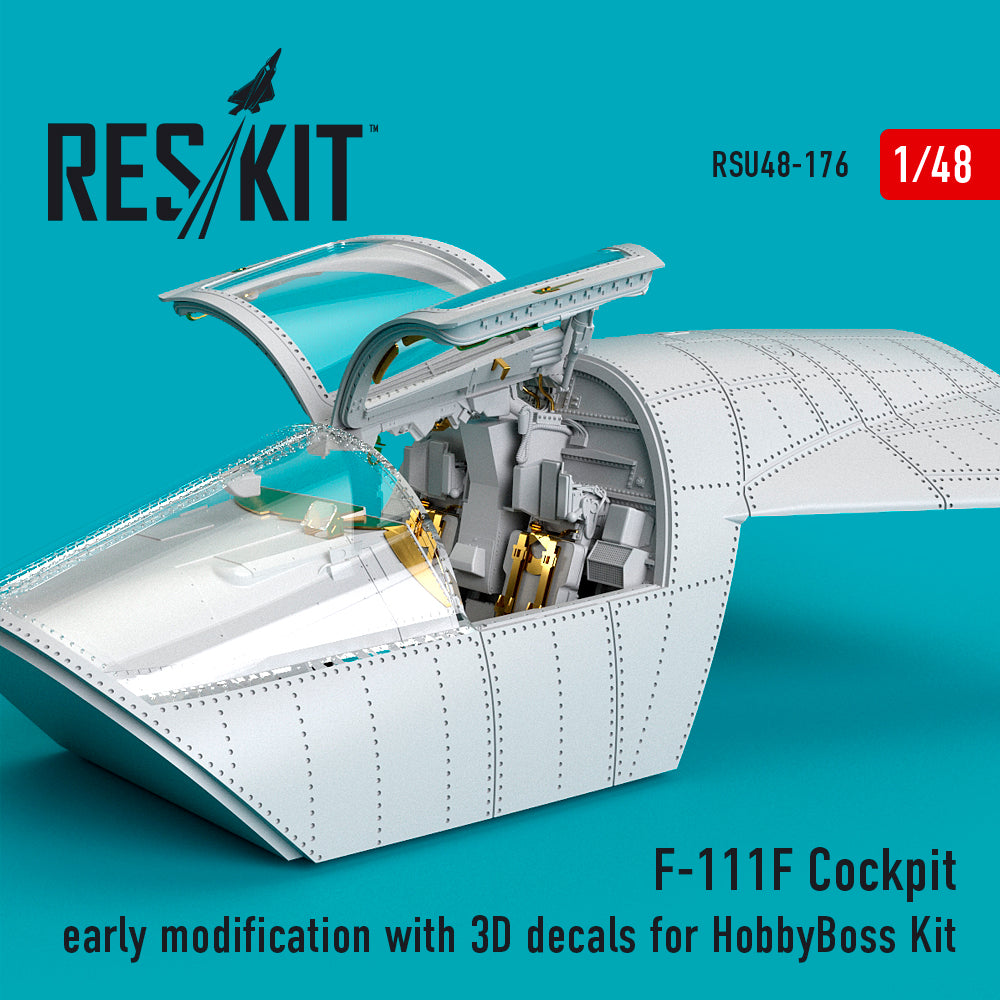 ResKit RSU48-0176 1:48 F-111F Cockpit Early Modification