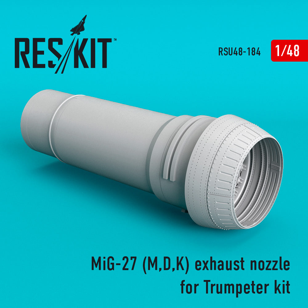 ResKit RSU48-0184 1:48 Mikoyan MiG-27M,D,K) exhaust nozzle