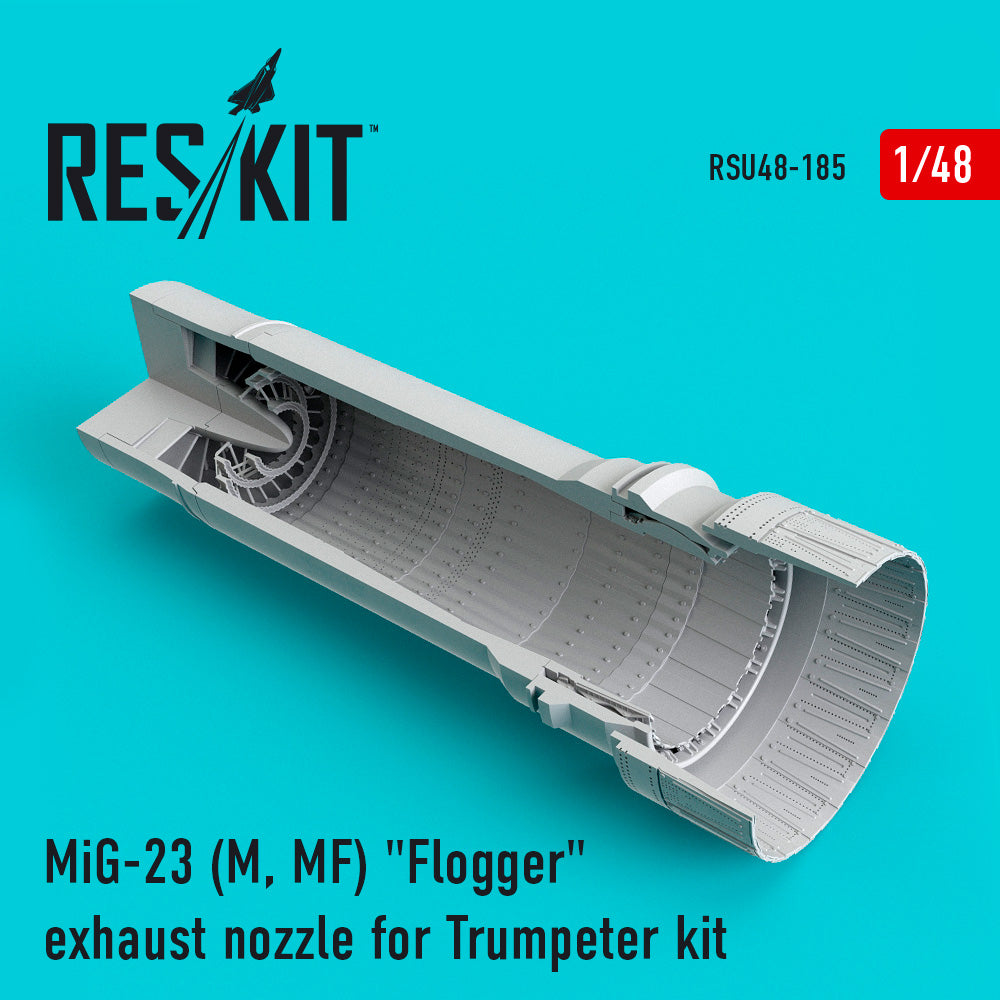 ResKit RSU48-0185 1:48 Mikoyan MiG-23M/MiG-23MF) Flogger exhaust nozzle
