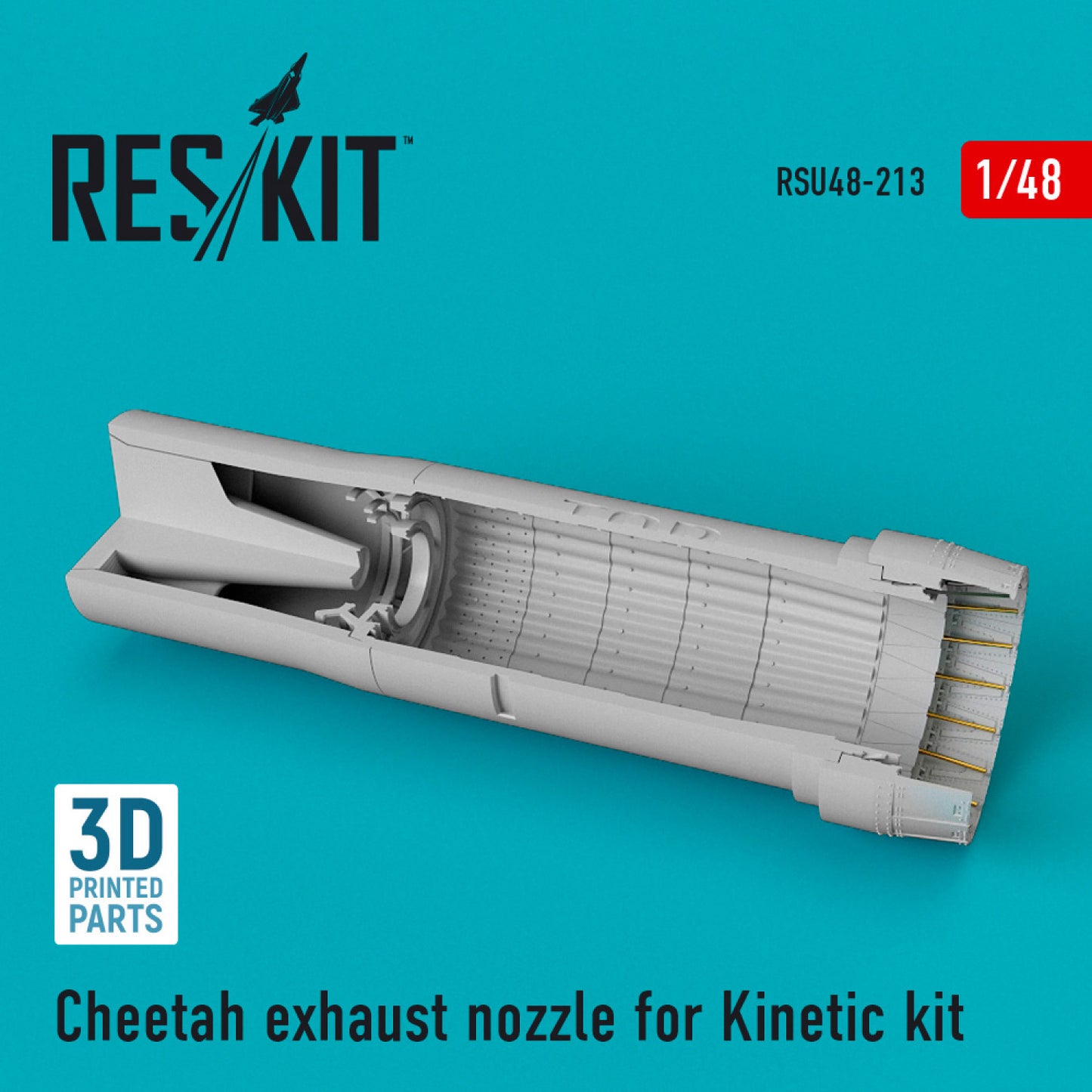 ResKit RSU48-0213 1:48 Atlas Cheetah D SAAF exhaust nozzle