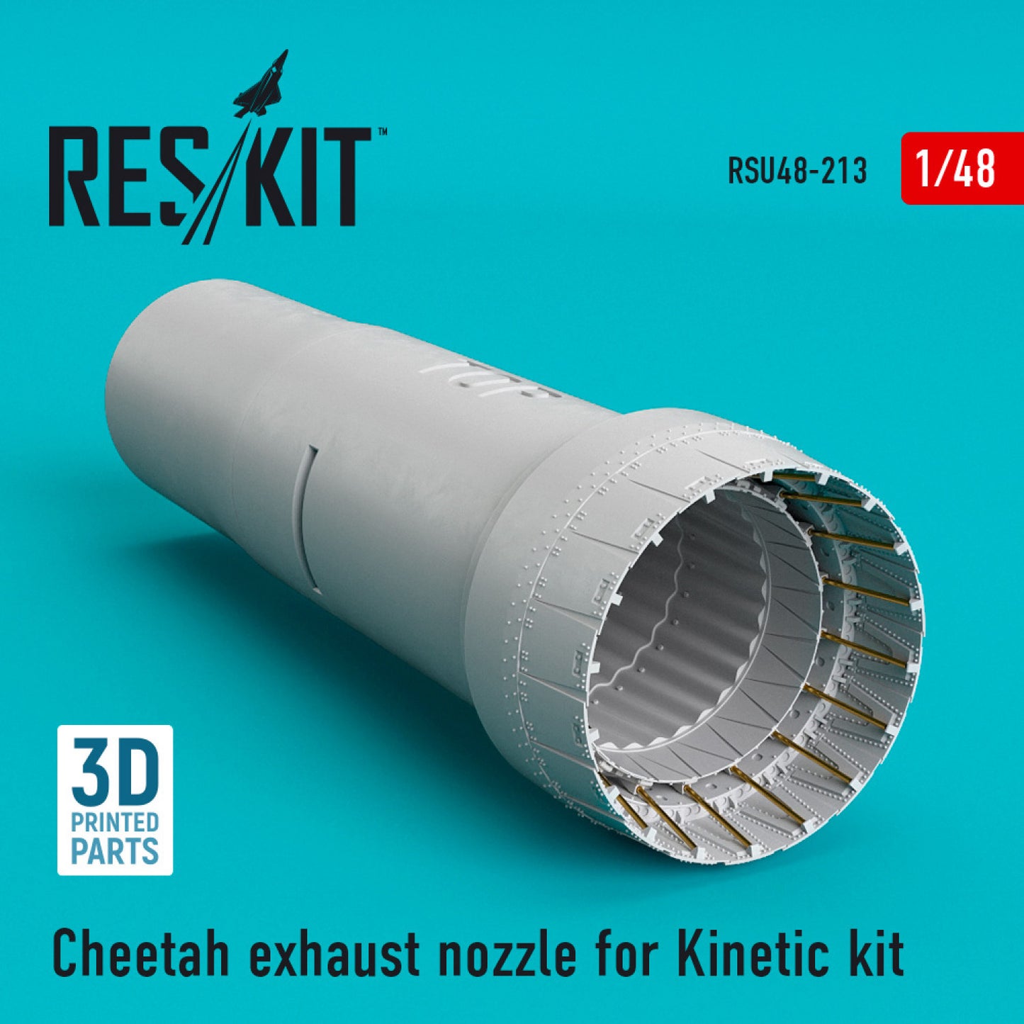 ResKit RSU48-0213 1:48 Atlas Cheetah D SAAF exhaust nozzle