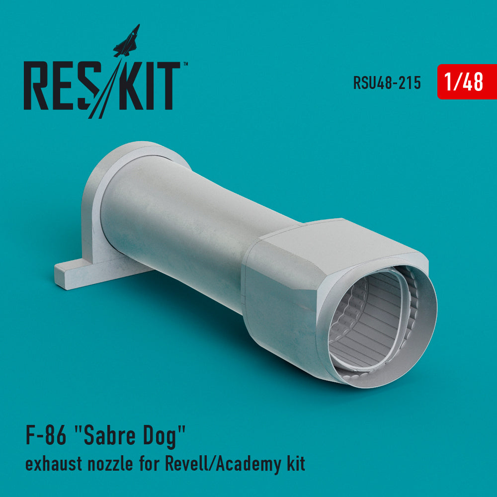 ResKit RSU48-0215 1:48 North-American F-86D Sabre Dog exhaust nozzle