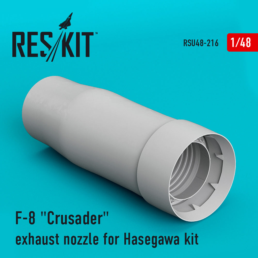 ResKit RSU48-0216 1:48 Vought F-8E Crusader exhaust nozzle