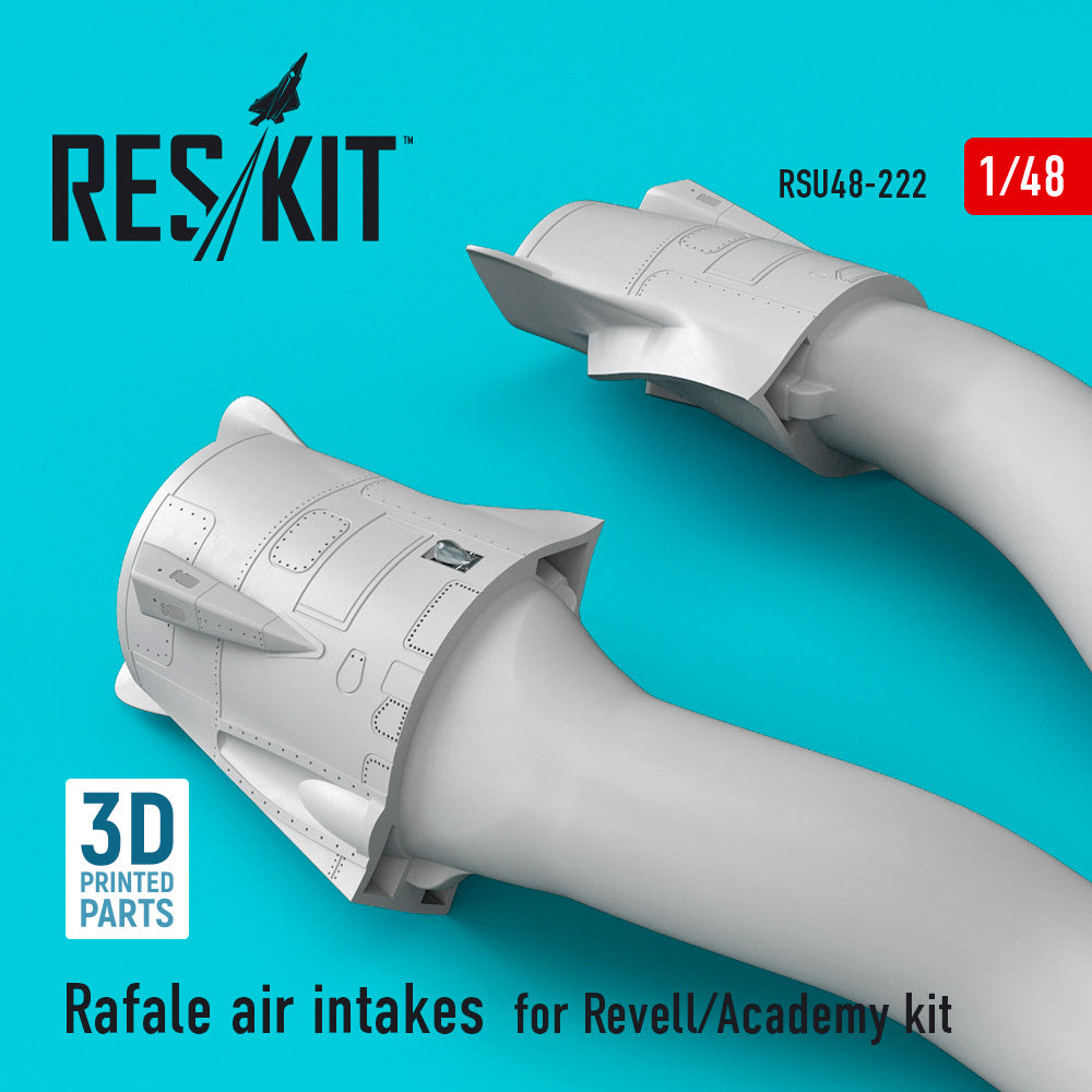 ResKit RSU48-0222 1:48 Dassault Rafale air intakes
