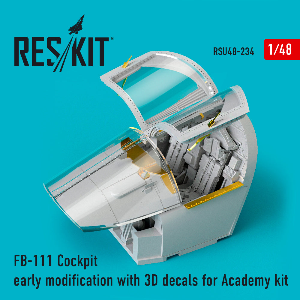 ResKit RSU48-0234 1:48 FB-111 Cockpit Early Modification