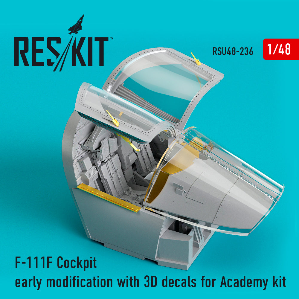 ResKit RSU48-0236 1:48 F-111F Cockpit Early Modification