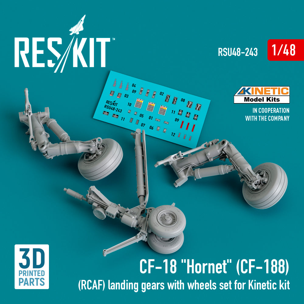 ResKit RSU48-0243 1:48 McDonnell-Douglas CF-188A