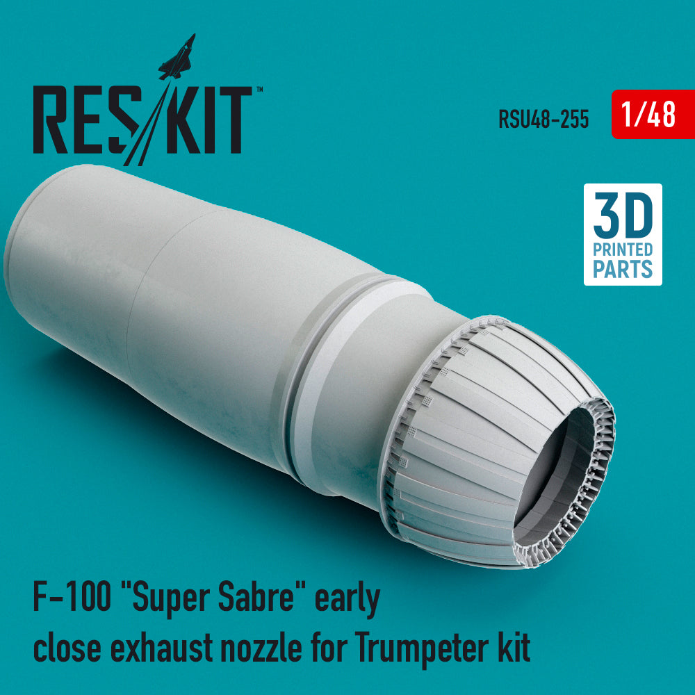 ResKit RSU48-0255 1:48 F-100 Super Sabre Early Close Nozzle