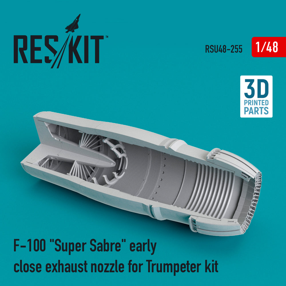ResKit RSU48-0255 1:48 F-100 Super Sabre Early Close Nozzle