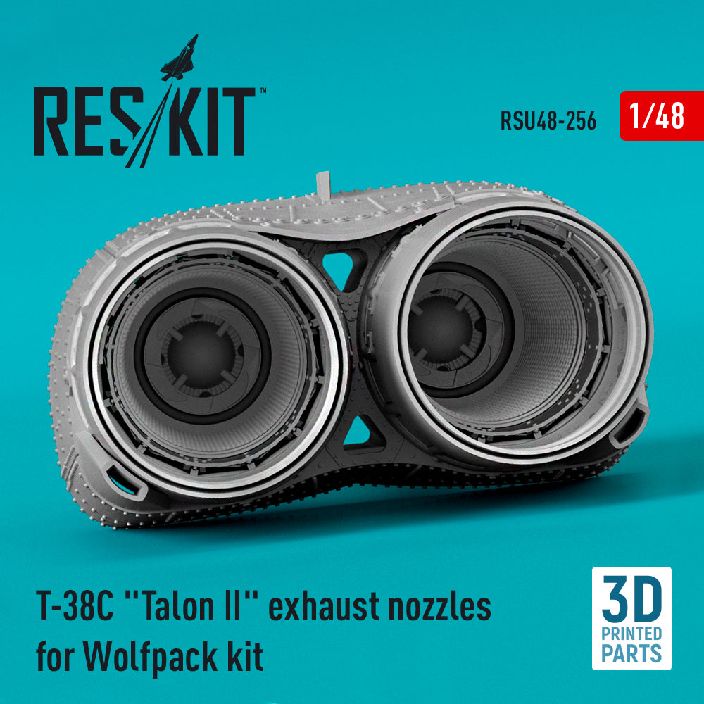 ResKit RSU48-0256 1:48 Northrop T-38C Talon ll exhaust nozzles