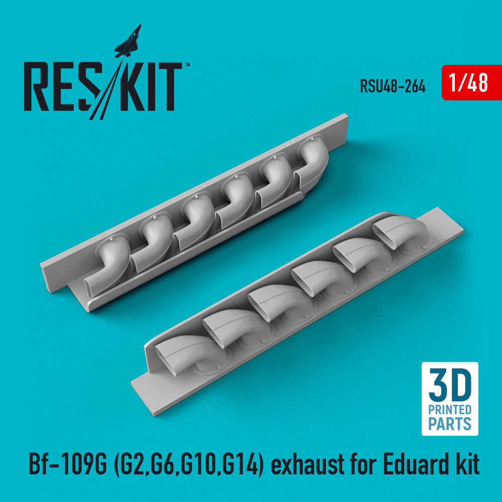 ResKit RSU48-0264 1:48 Messerschmitt Bf-109G