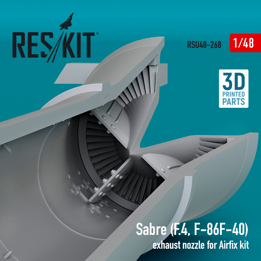 ResKit RSU48-0268 1:48 Sabre F.4/F-86F-40 Exhaust Nozzle