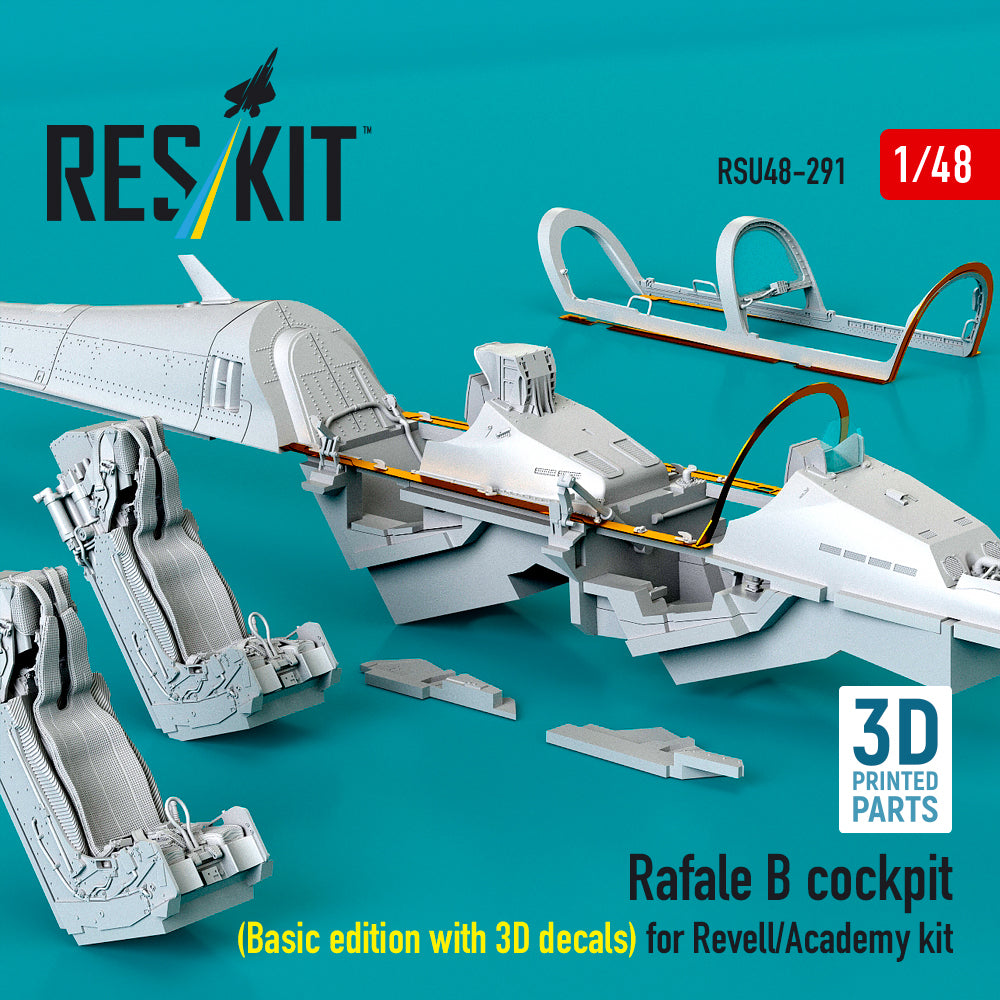 ResKit RSU48-0291 1:48 Dassault Rafale B cockpit