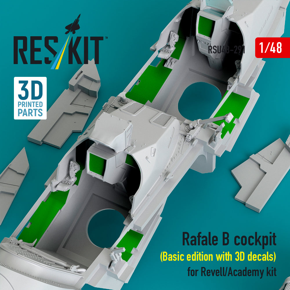 ResKit RSU48-0291 1:48 Dassault Rafale B cockpit