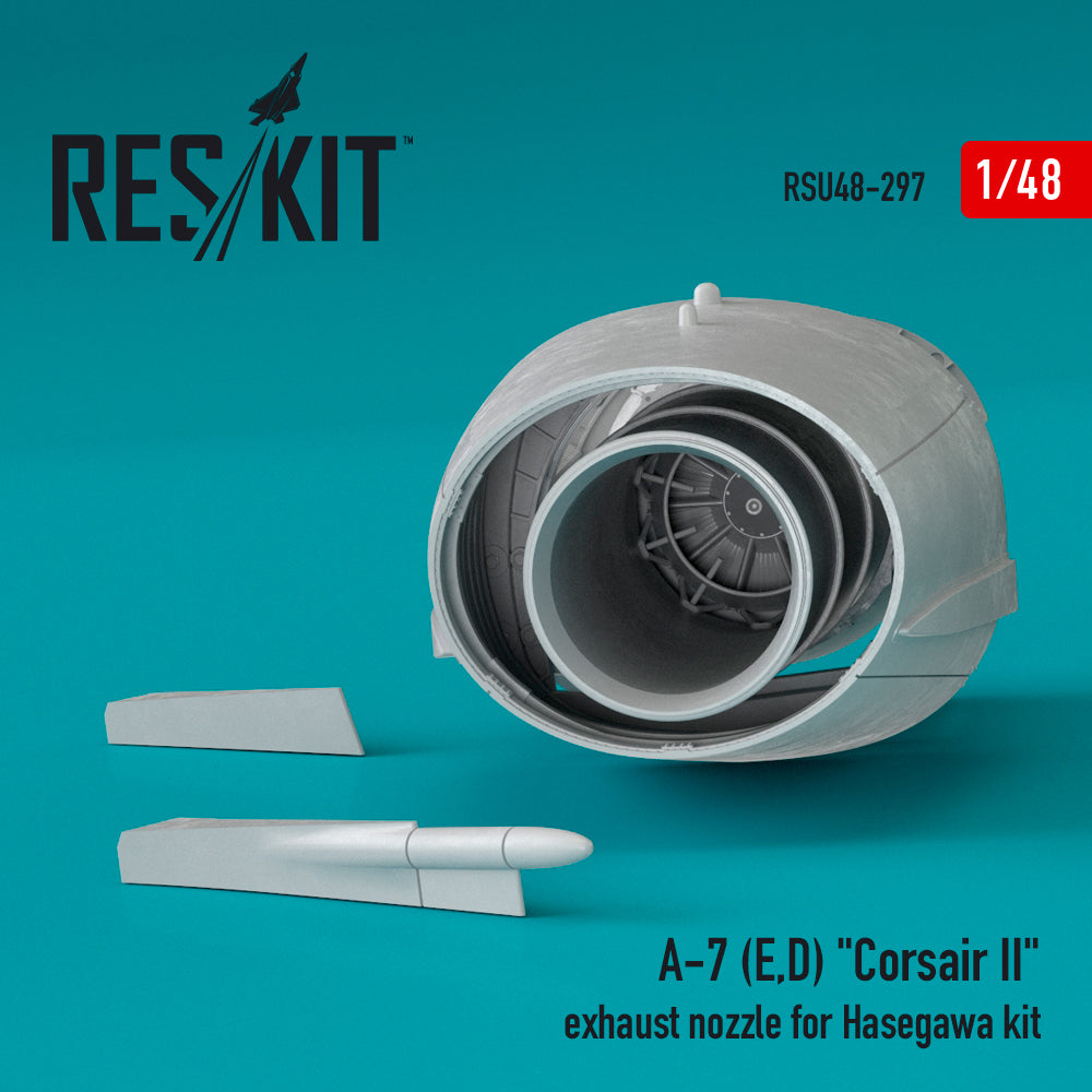 ResKit RSU48-0297 1:48 LTV A-7E/A-7D) Corsair II exhaust nozzle