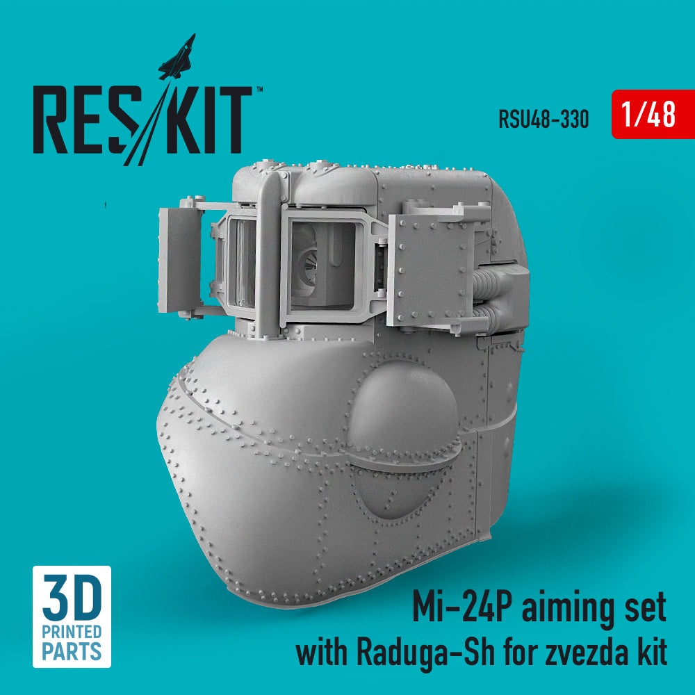 ResKit RSU48-0330 1:48 Mil Mi-24P aiming set with Raduga-Sh