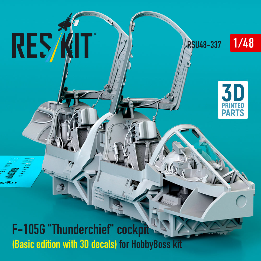 ResKit RSU48-0337 1:48 Republic F-105G Thunderchief cockpit