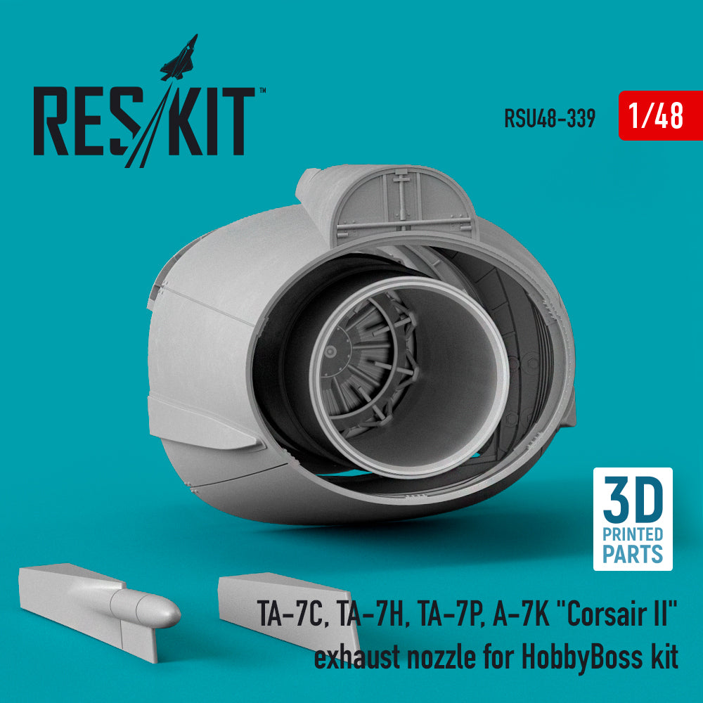 ResKit RSU48-0339 1:48 LTV TA-7C, TA-7H, TA-7P, A-7K Corsair II exhaust nozzle