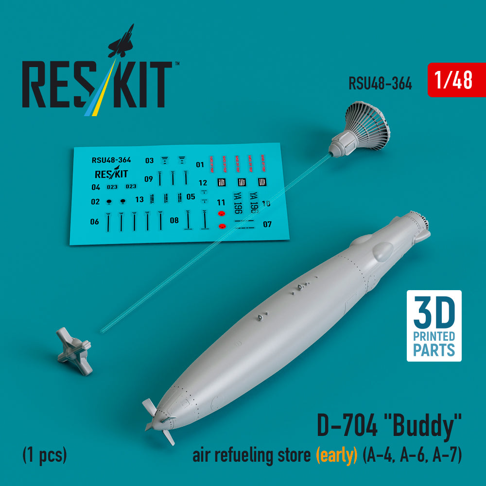ResKit RSU48-0364 1:48 D-704 Buddy air refueling store