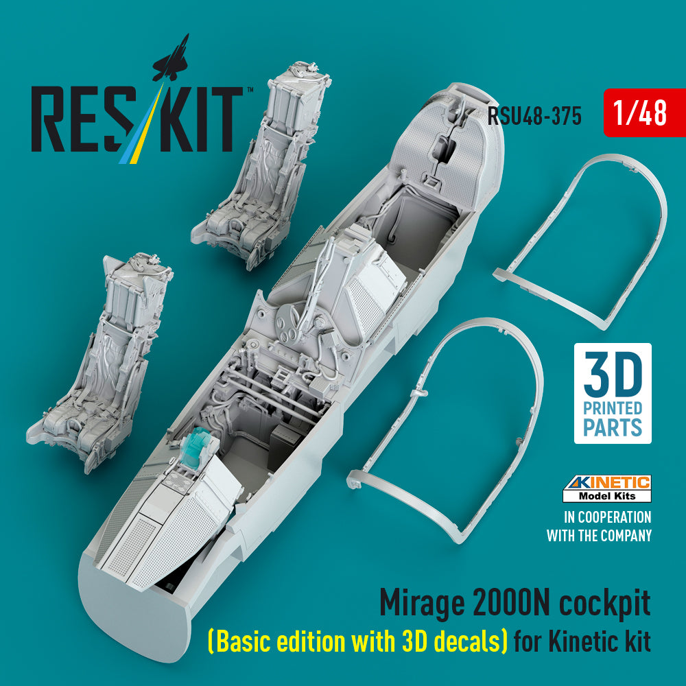 ResKit RSU48-0375 1:48 Dassault_Mirage 2000N cockpit