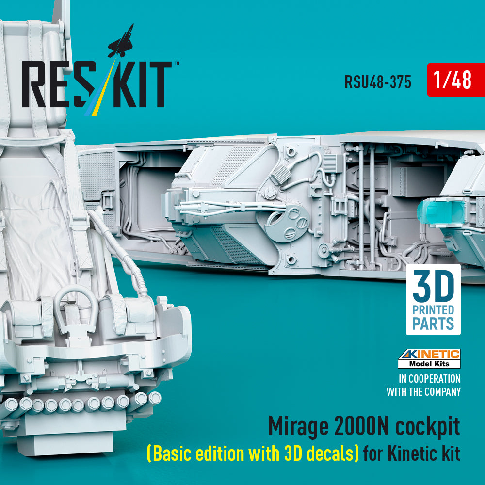 ResKit RSU48-0375 1:48 Dassault_Mirage 2000N cockpit