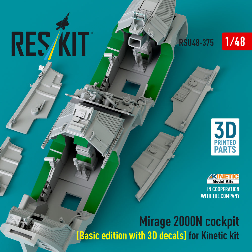 ResKit RSU48-0375 1:48 Dassault_Mirage 2000N cockpit
