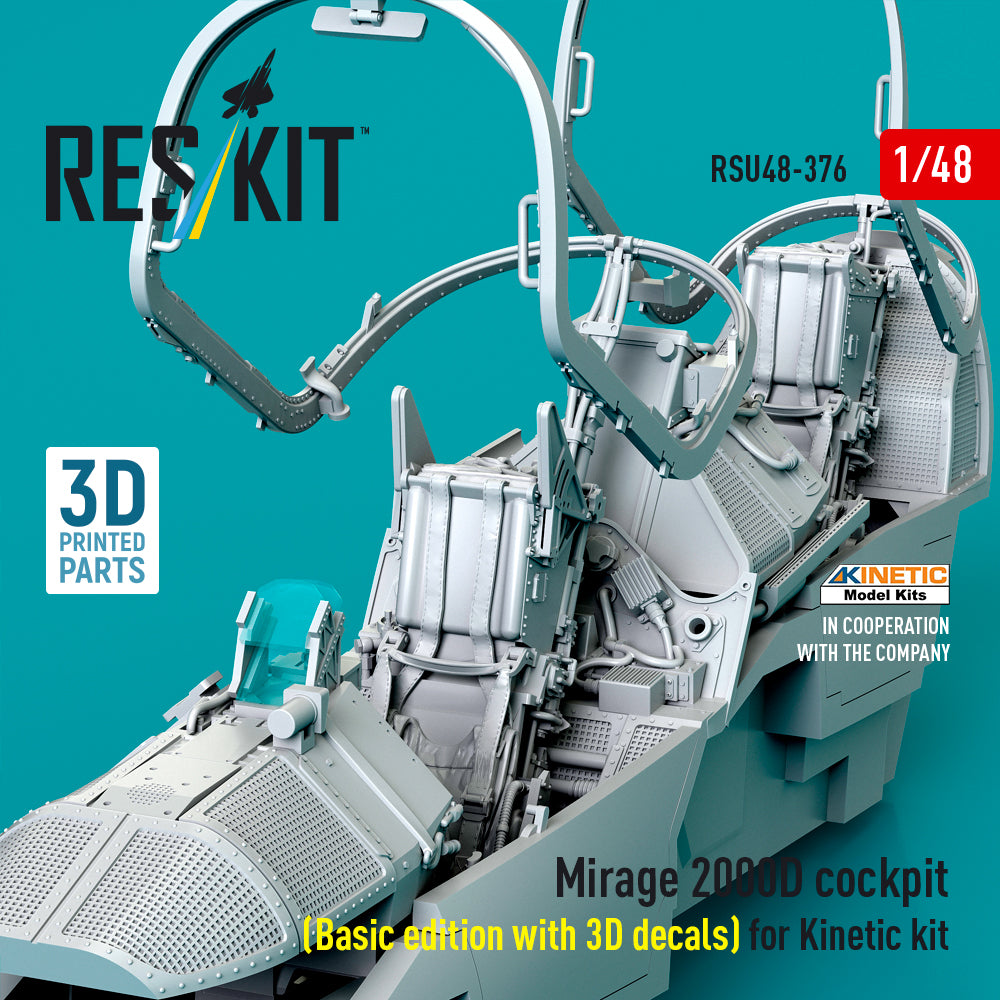 ResKit RSU48-0376 1:48 Dassault_Mirage 2000D cockpit
