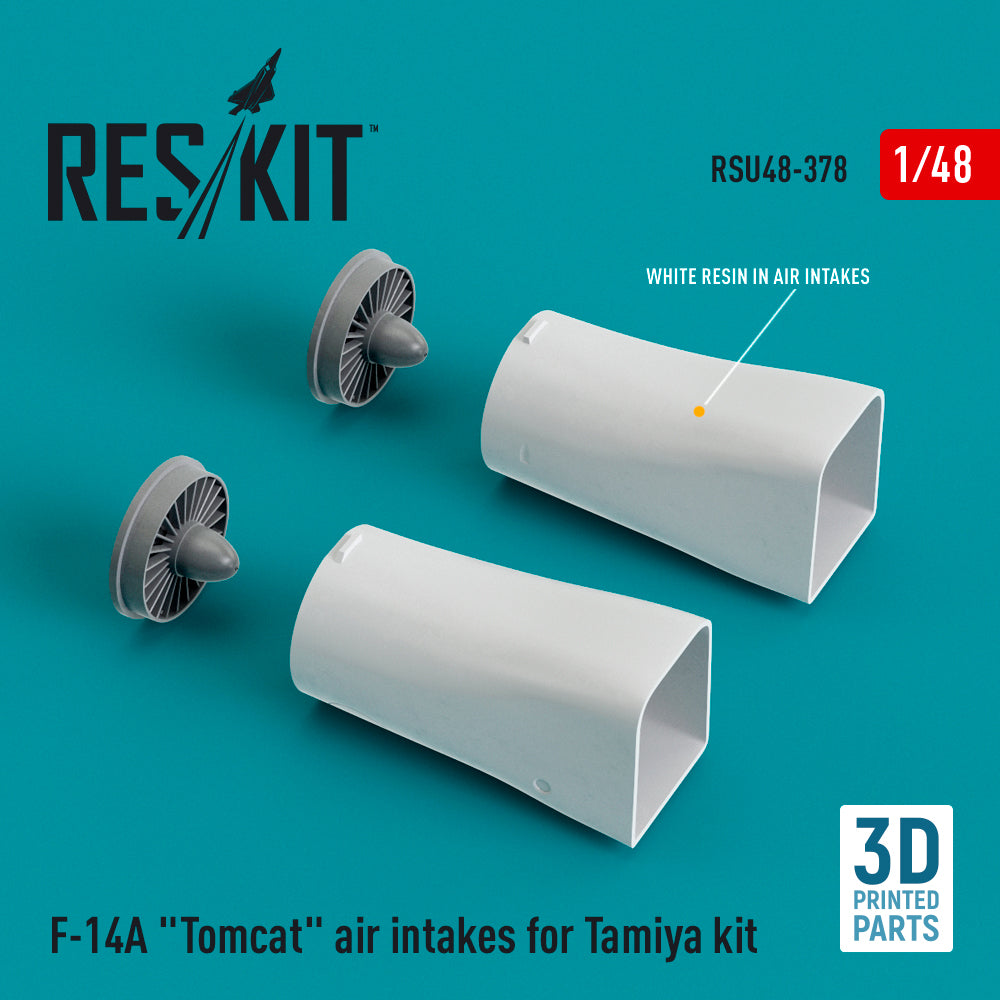 ResKit RSU48-0378 1:48 Grumman F-14A Tomcat air intakes