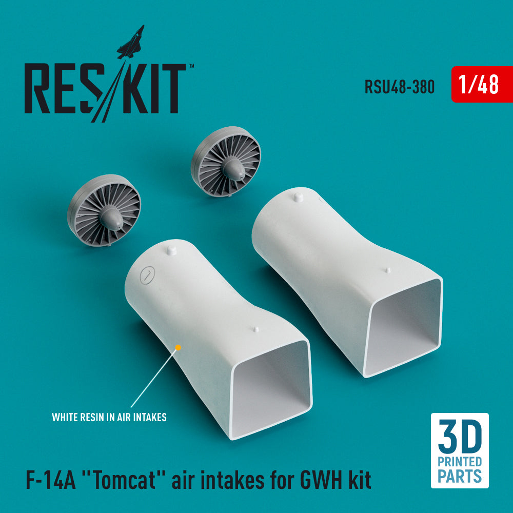 ResKit RSU48-0380 1:48 Grumman F-14A Tomcat air intakes
