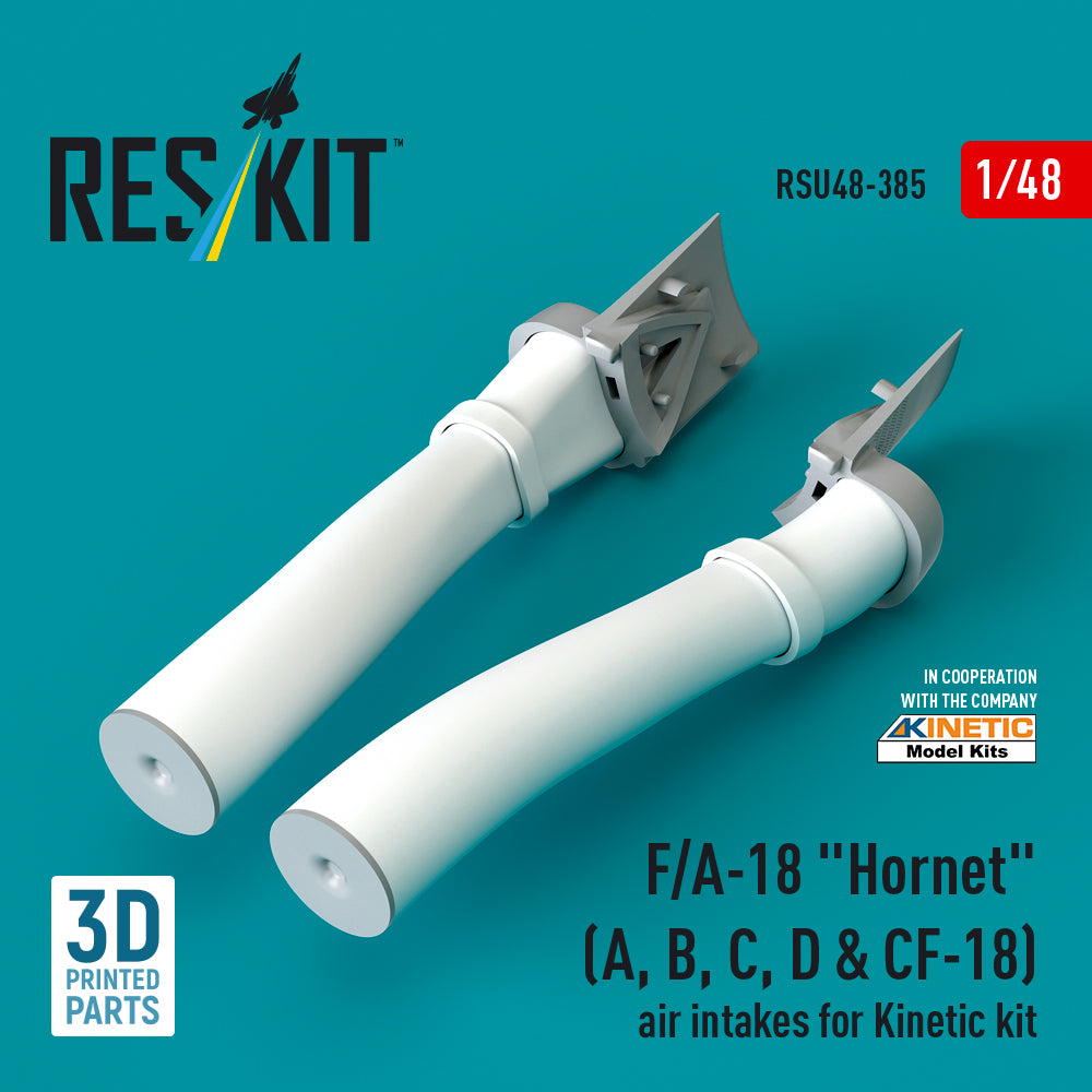 ResKit RSU48-0385 1:48 Boeing F/A-18 Hornet air intakes