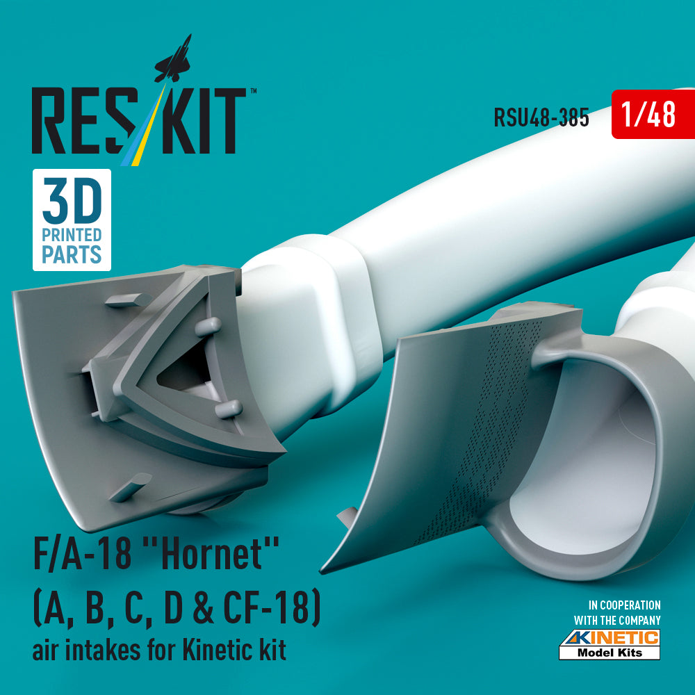 ResKit RSU48-0385 1:48 Boeing F/A-18 Hornet air intakes