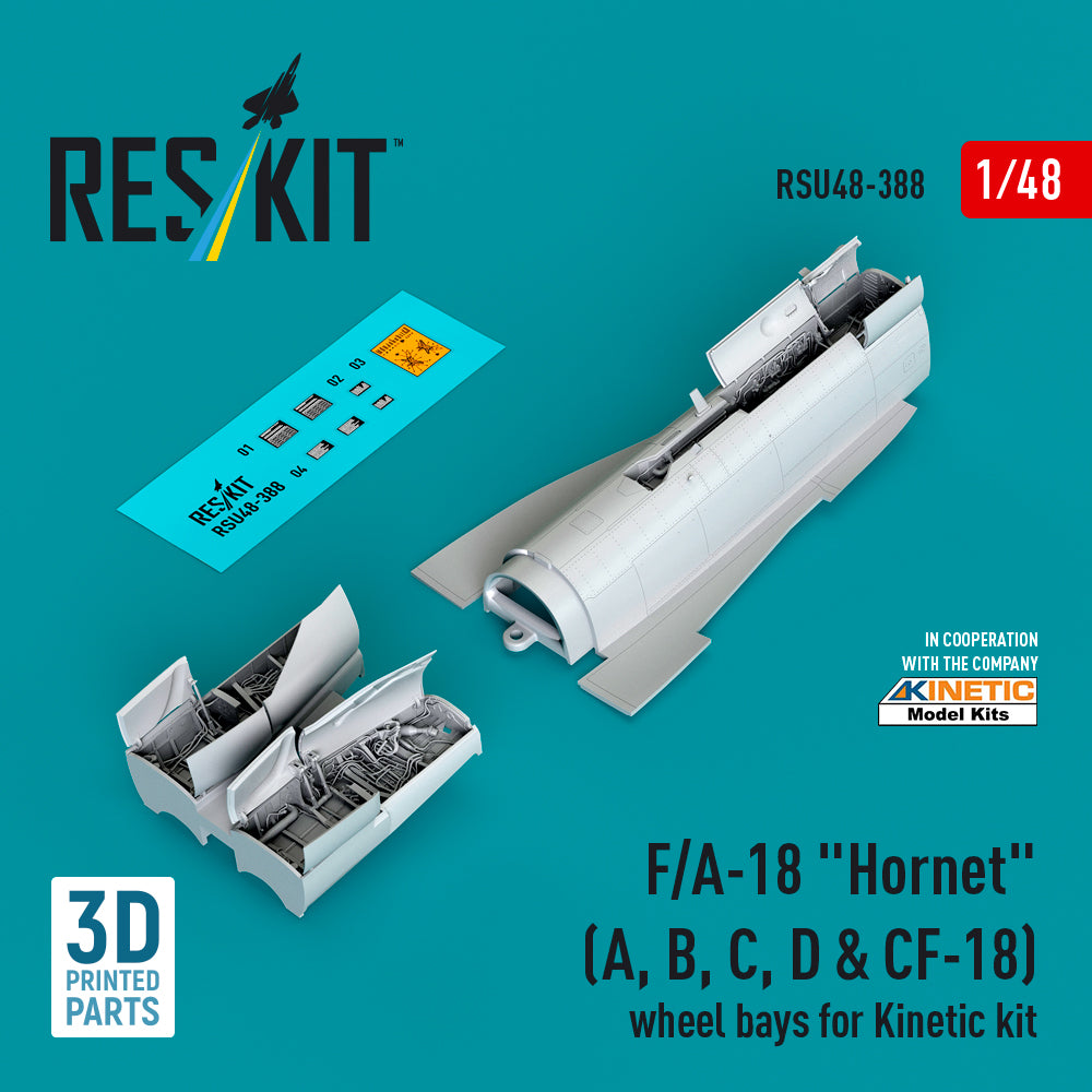 ResKit RSU48-0388 1:48 Boeing F/A-18 Hornet