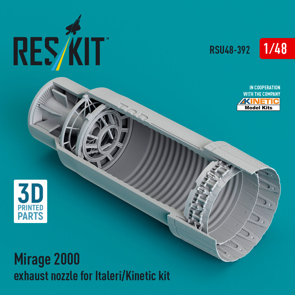 ResKit RSU48-0392 1:48 Dassault_Mirage 2000 exhaust nozzle
